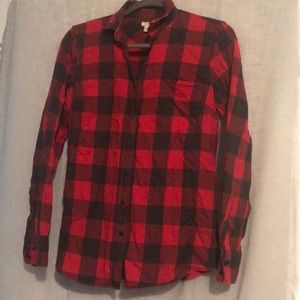 J Crew Buffalo Plaid Button Down